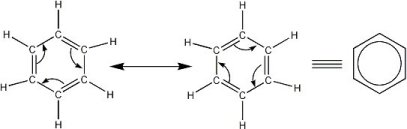 Resonant form of Benzene